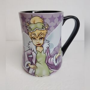 Disney Tinkerbell "Mornings aren't Magical!" Pixie Power 16 oz. Ceramic Mug